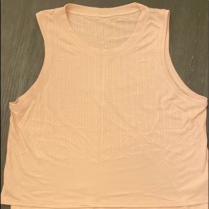 Baby pink Lululemon tank